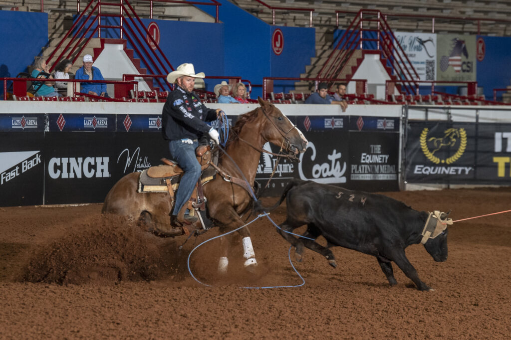 Joseph Harrison ropes on Copperton