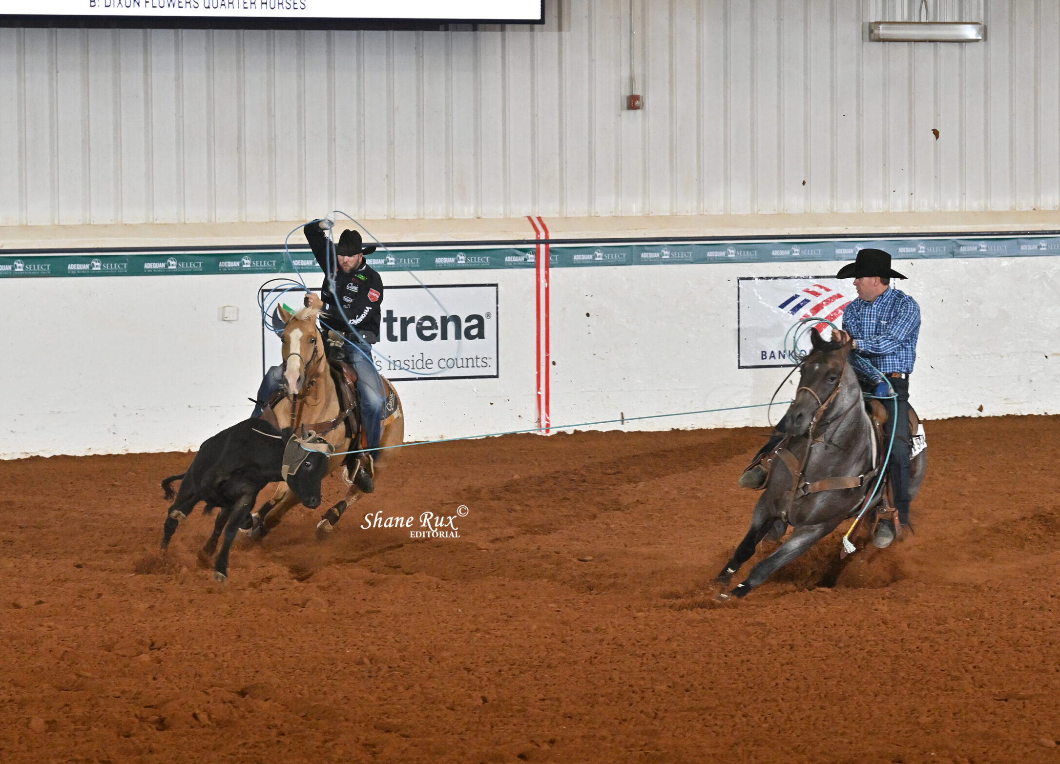 Trevor Brazile heading on The Darkk Side.