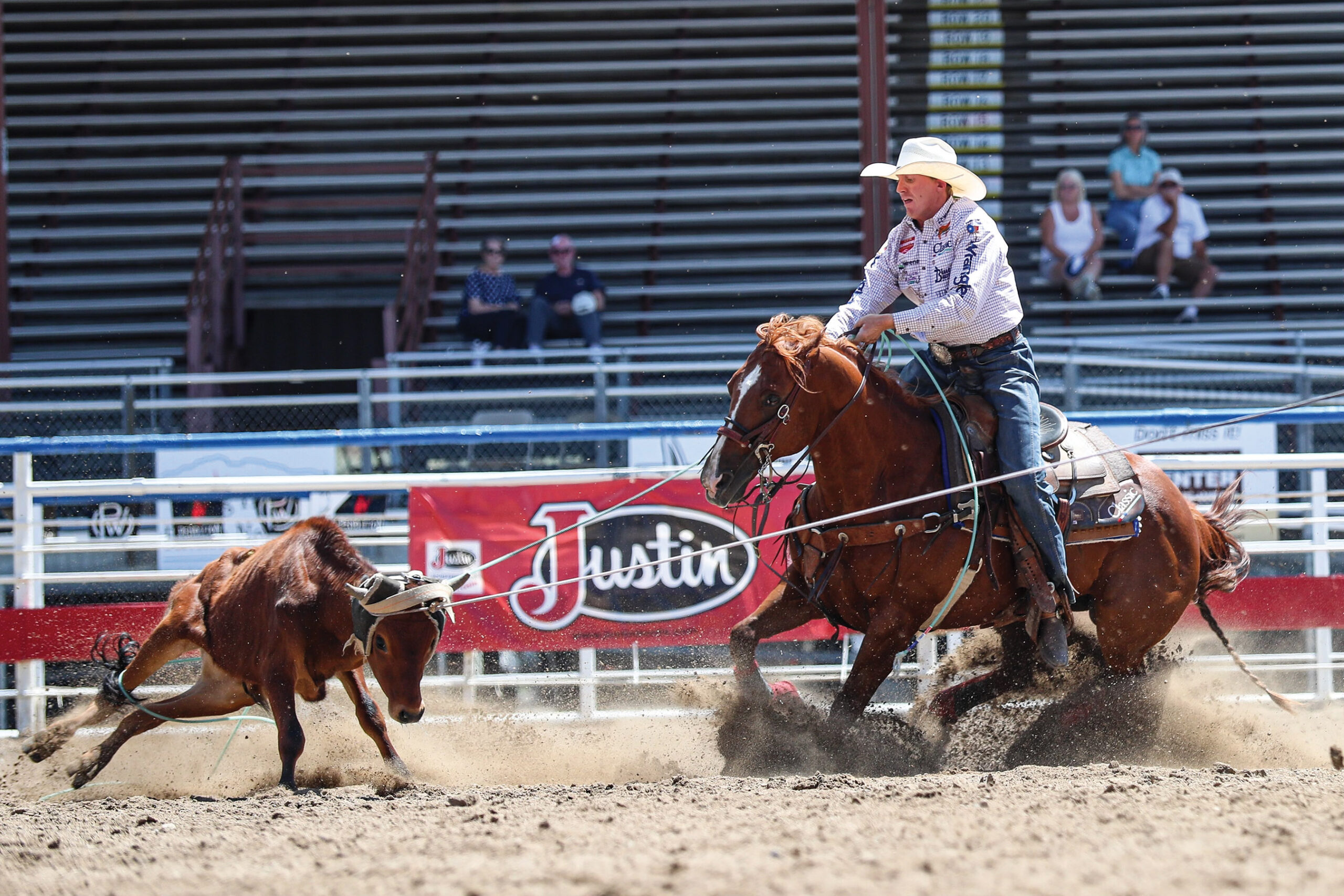 Trey Yates heeling