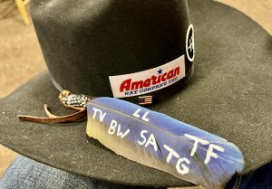 The initials of Trey’s guardian angels who left this world way too soon.