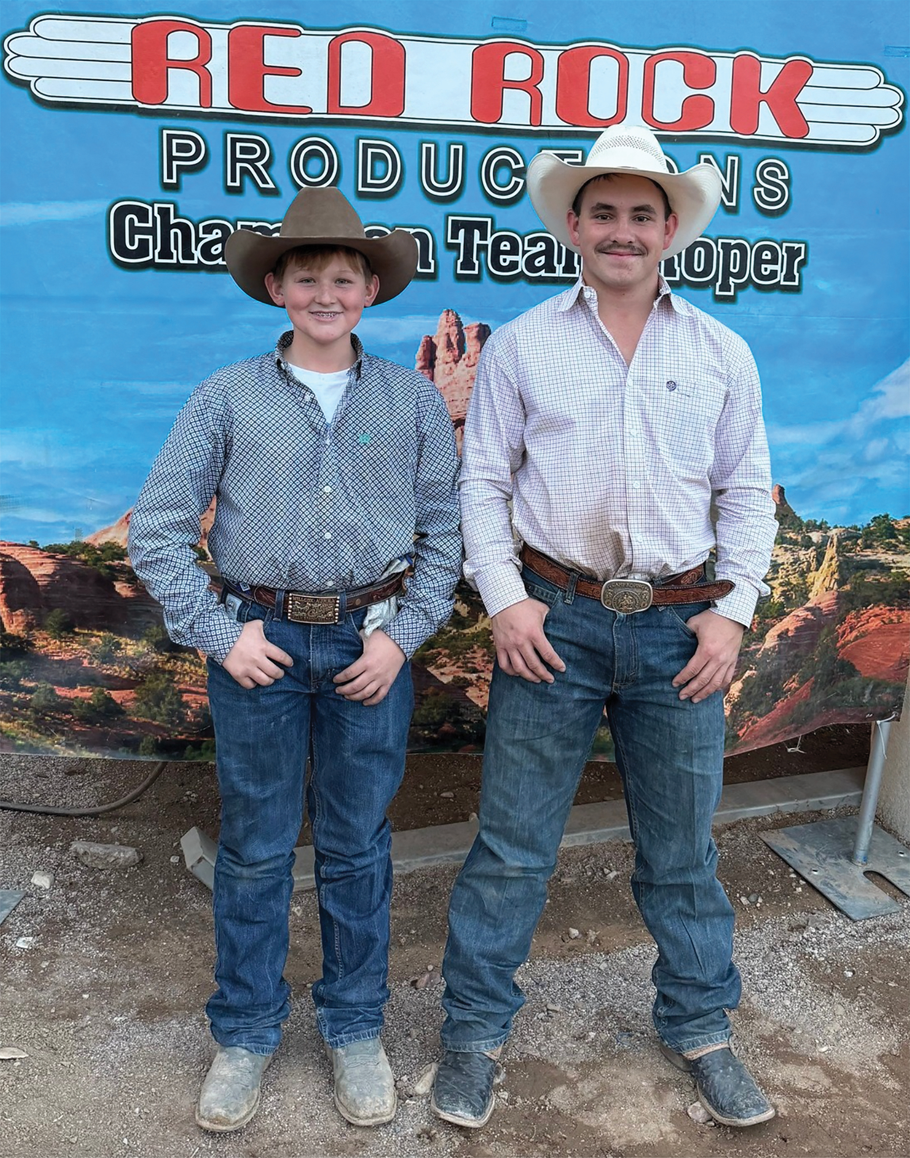 Callahan Taylor and Maverik Franks won the #11.5 USTRC at the Lasso del Sol