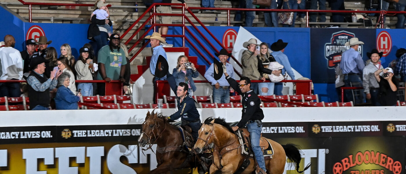 Kaleb Driggers Junior Nogueira BFI Victory Lap