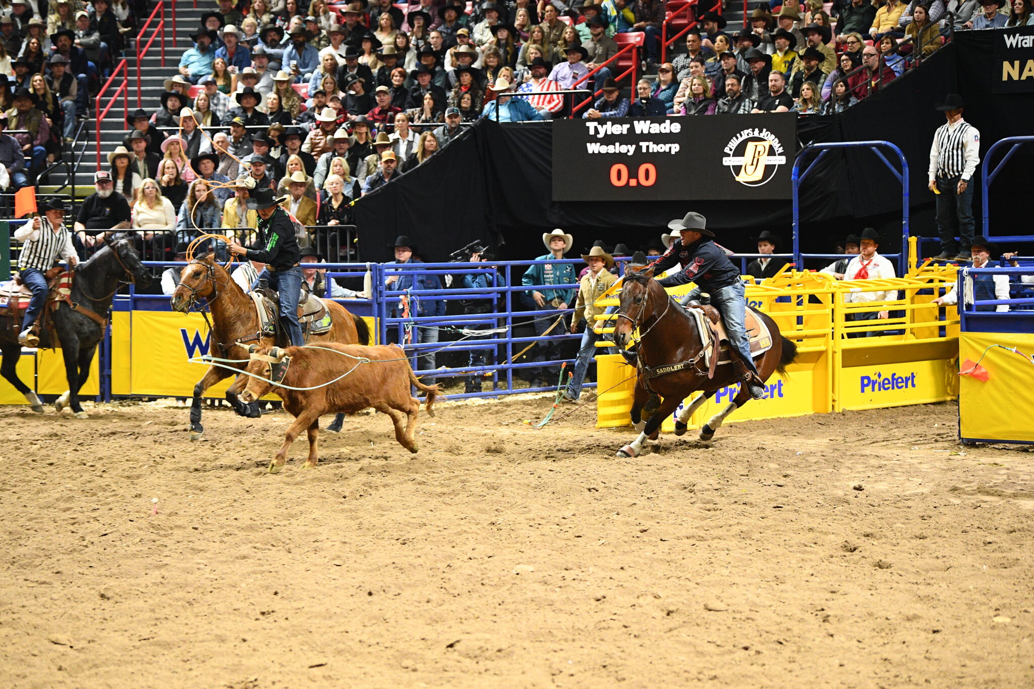 Wade, Thorp: 2024 PRCA Team Roping World Champions