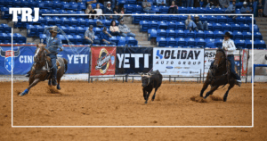 Clay Smith and Junior Nogueira in the Yeti Open short round.