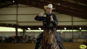 Miles Baker explains why you don't want a heel horse in the right lead.