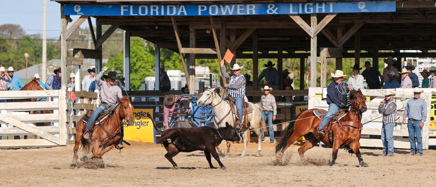 Keven Daniel and Parker Carbajal winning Okeechobee, FL. | Alex Menendez