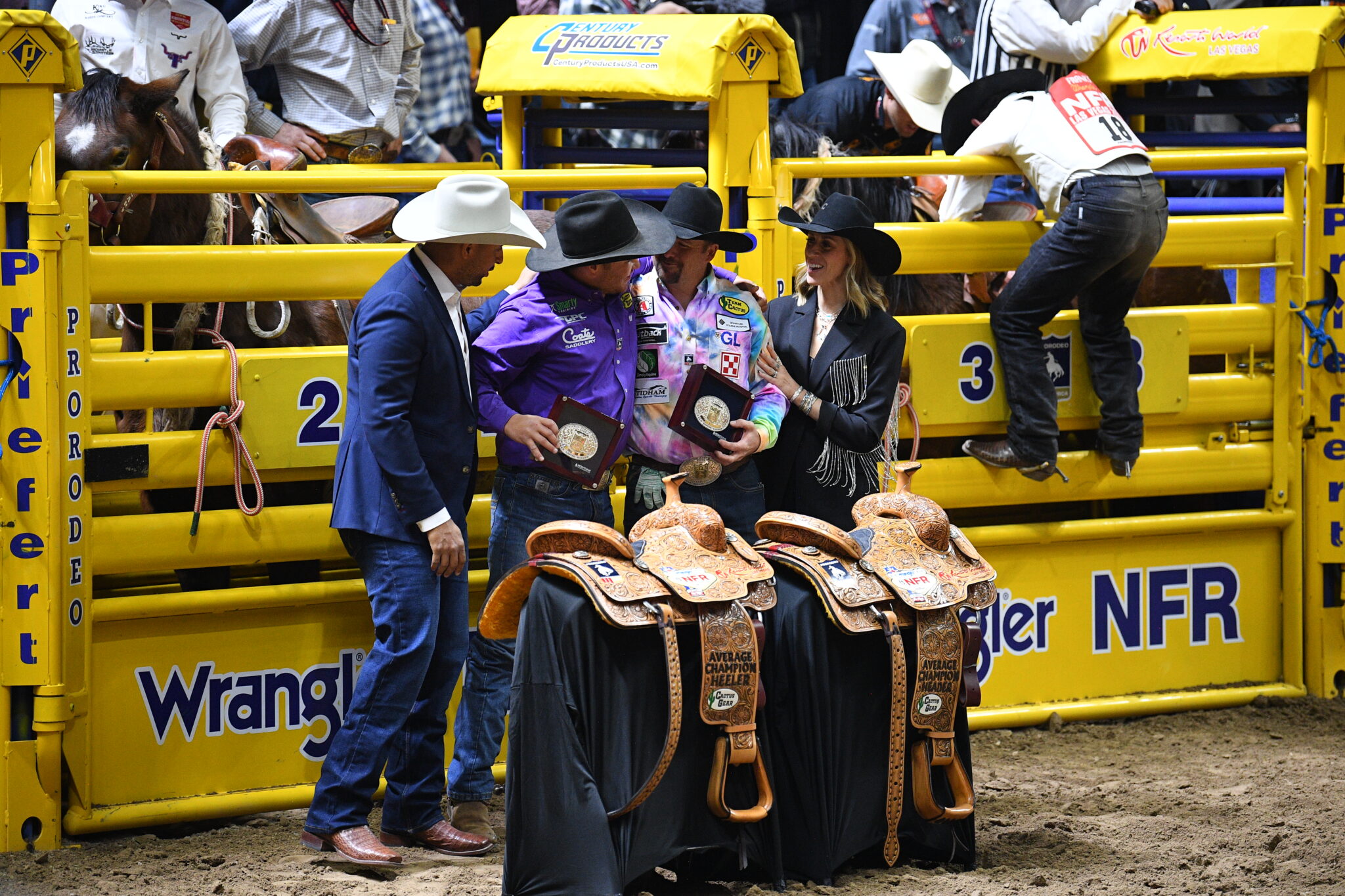 Ward, Long Team Roping World Champions in 2025 - The Team Roping Journal