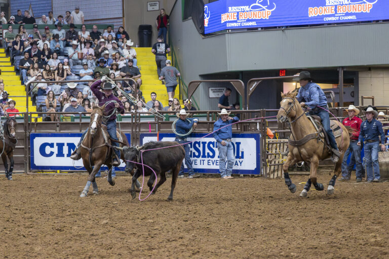 Resistol Rookie Roundup team roping conley kleinhans kyler kanady