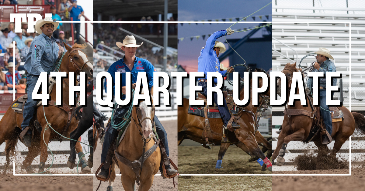 Fourth Quarter Update: 2026 PRCA Team Roping World Standings