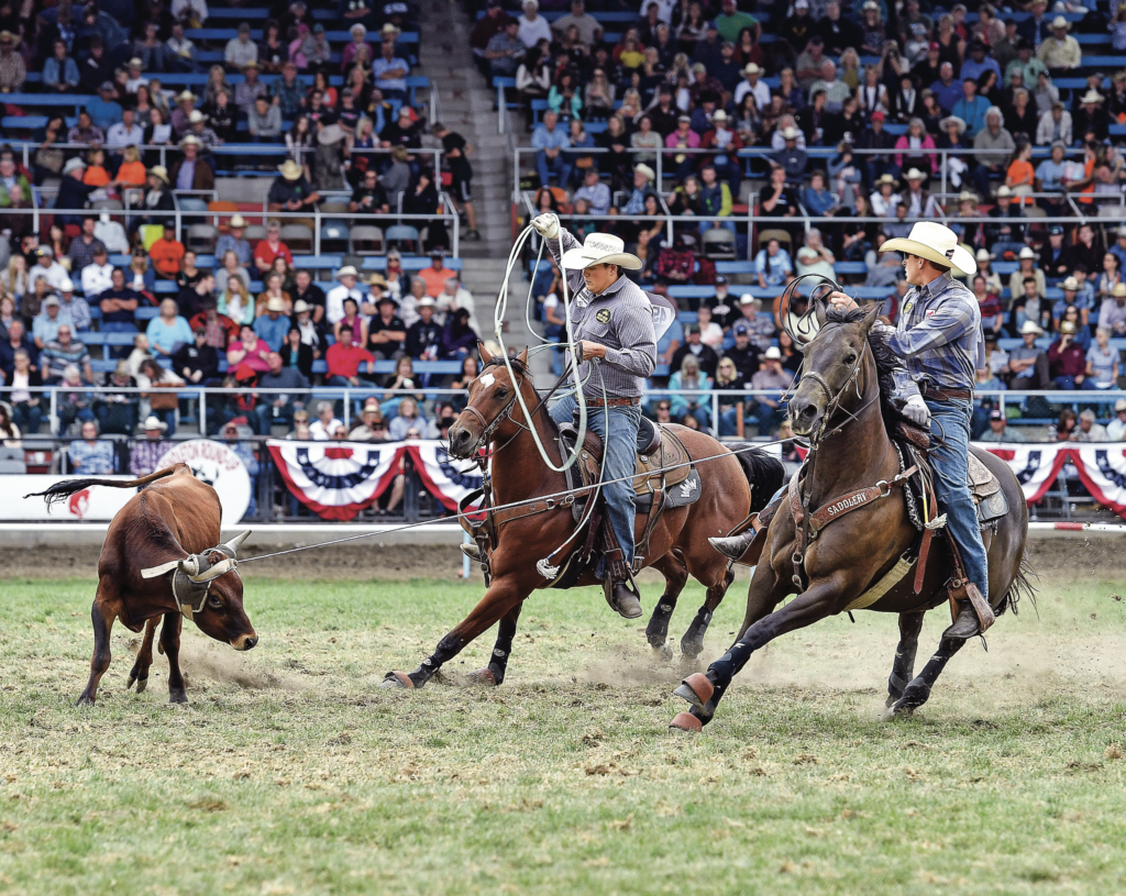 Pendleton 2016 team roping