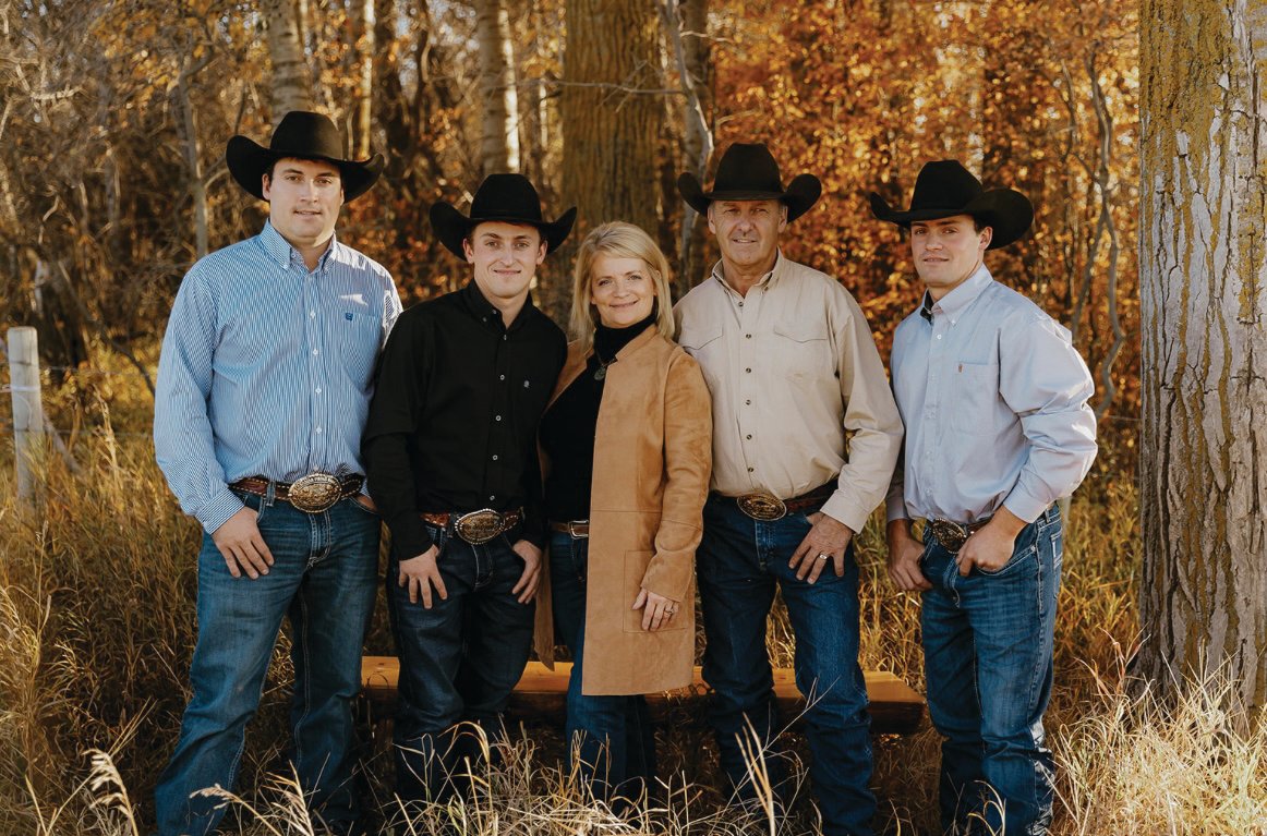 The Bonnett family: Logan, Kash, Dee Ann, Paul and Keely