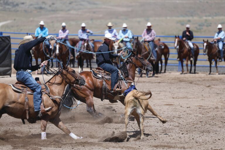 Miles Baker heading on Relentless PYC at the Old West in Heber City