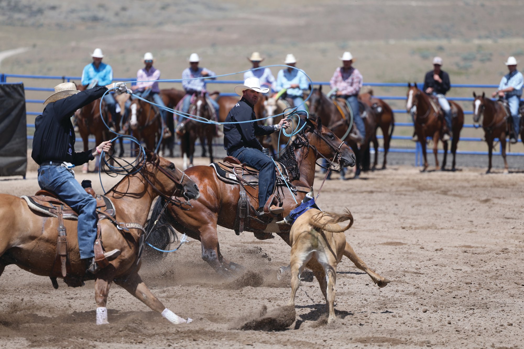 Miles Baker heading on Relentless PYC at the Old West in Heber City