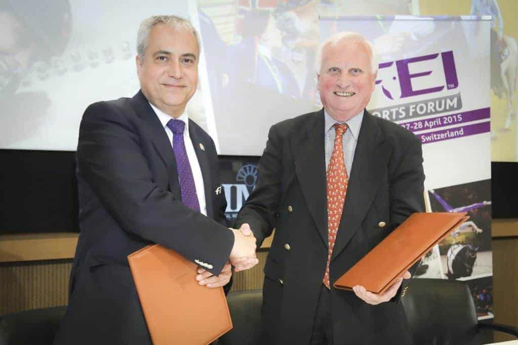 European Equestrian Federation signs MOU with FEI