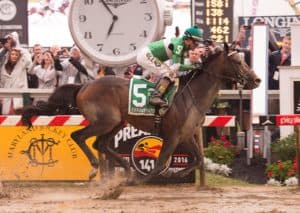 Exaggerator Victorious in Sloppy Preakness