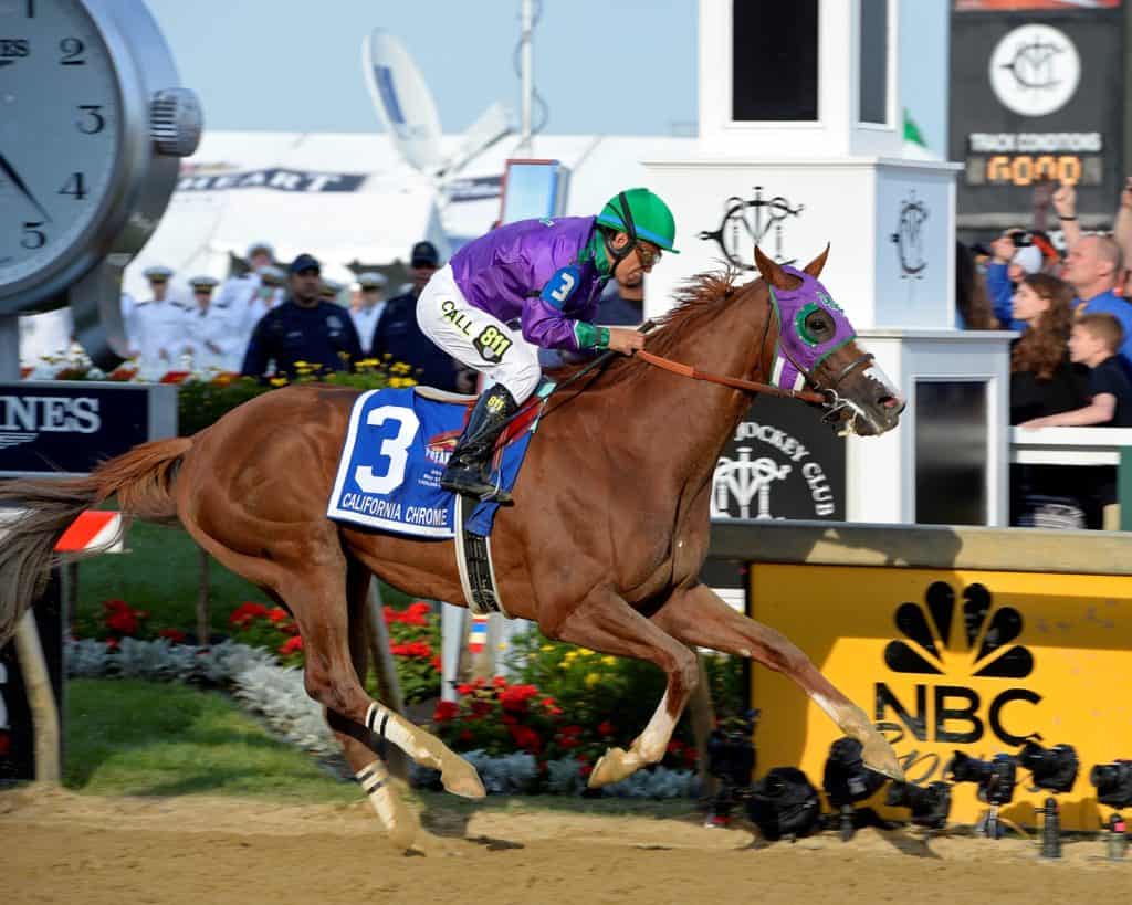 California Chrome Wins Preakness