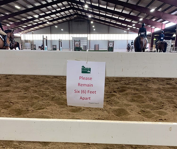 Horse Showing With COVID-19 Protocols in Place