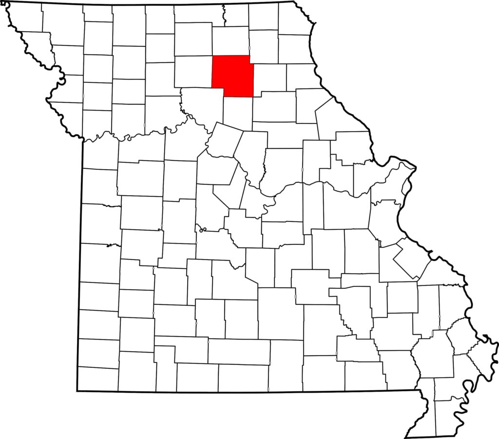 Map of Macon County, Missouri