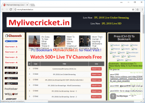mylive cricket world cup