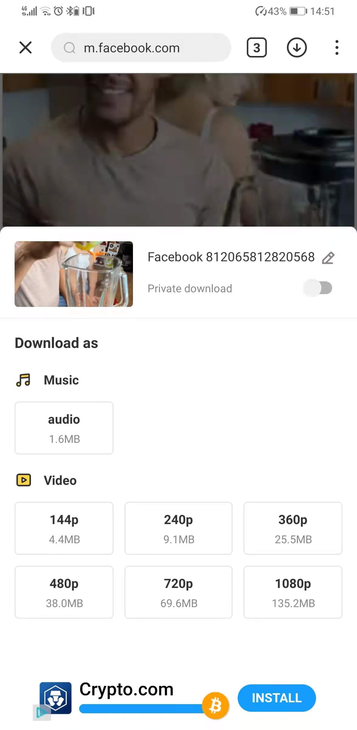 descargar videos de google chrome