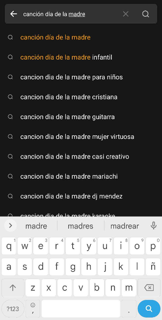 canciones para el día de la madre letra