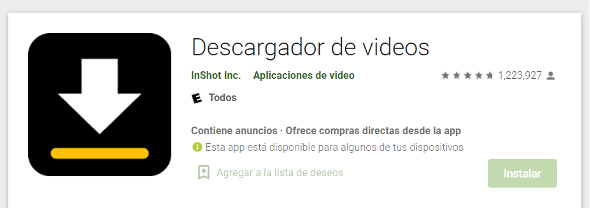 Descargador de Videos