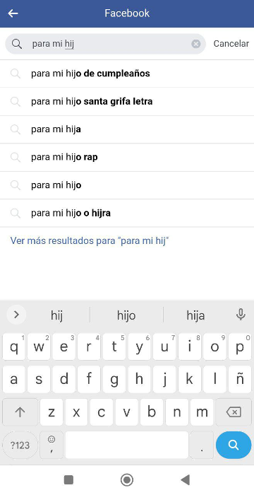 cancion de una madre a su hijo
