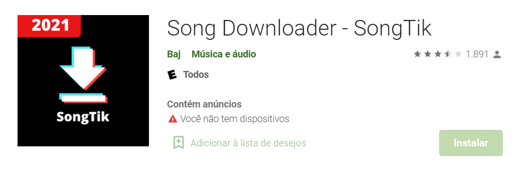 baixar audio mp3 tiktok