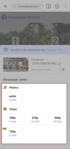 search video on facebook