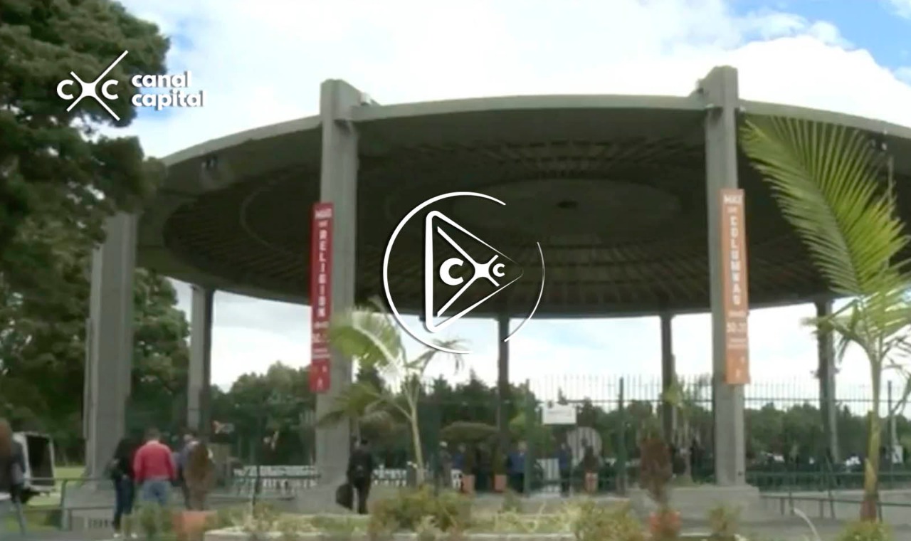 Templete del parque Simón Bolívar cumple 50 años