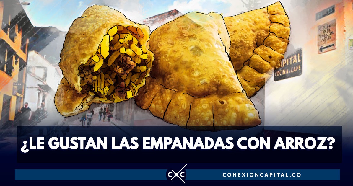 Las empanadas con arroz bogotanas, en la mira de grandes chefs colombianos