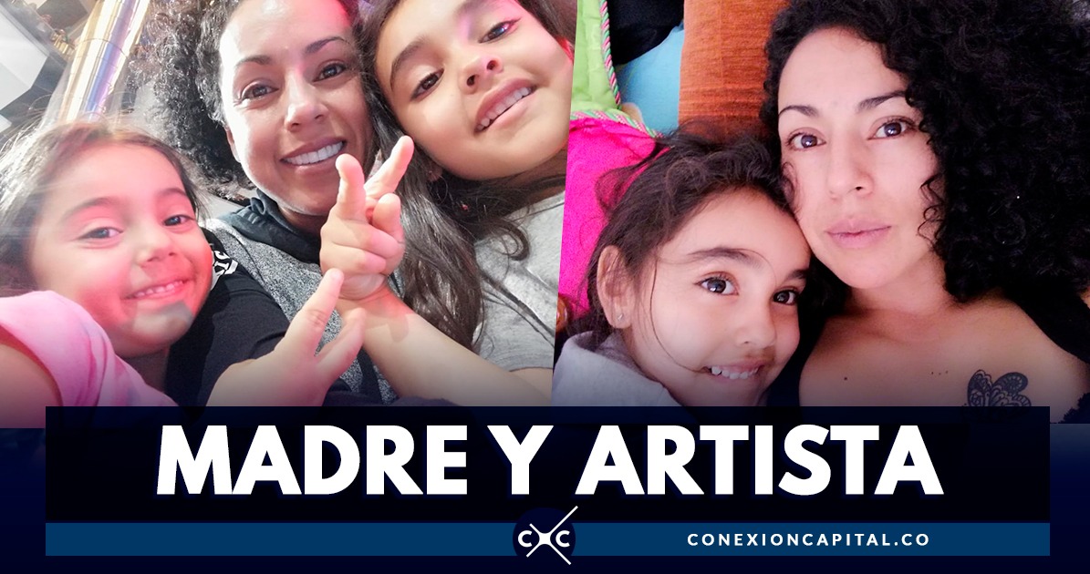 Ilona, una madre y artista que nos comparte detalles de su vida familiar