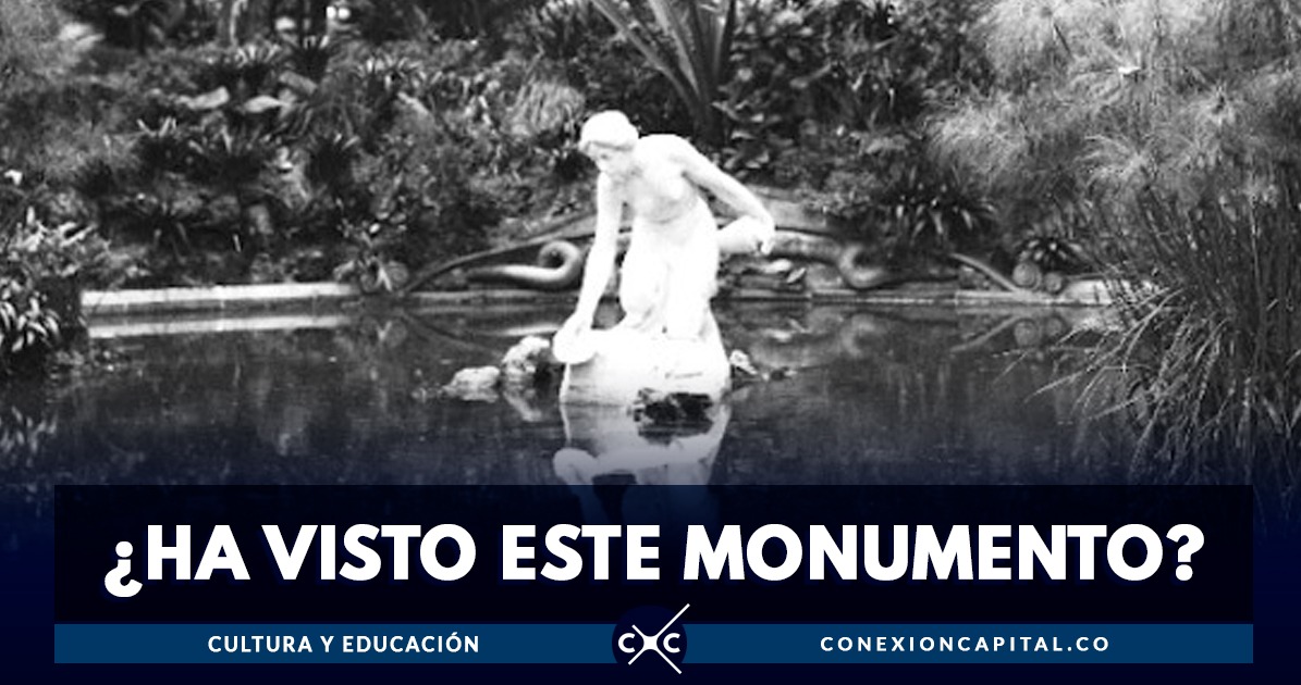 La Rebeca: el primer monumento que tuvo Bogotá de una mujer desnuda