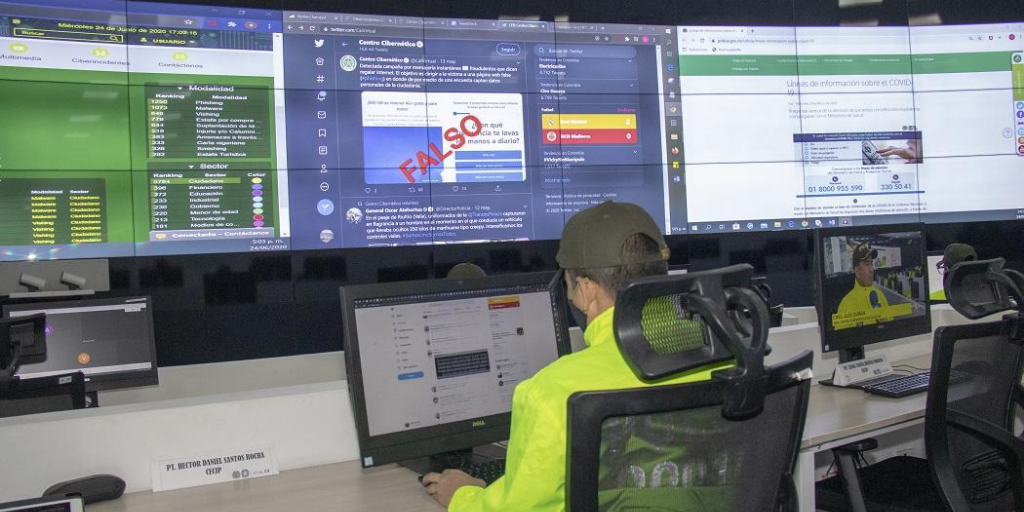 Así funciona el CAI virtual del Centro Cibernético Policial