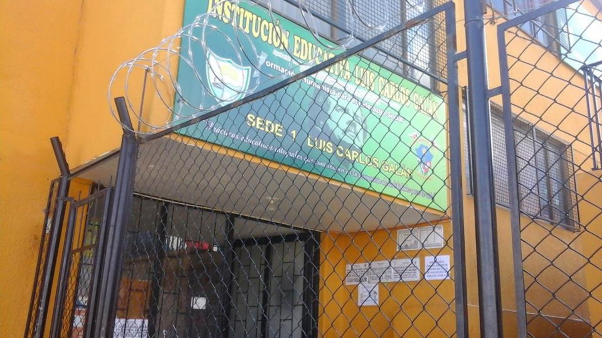 Denuncian malas condiciones de la institución Luis Carlos Galán, en Soacha