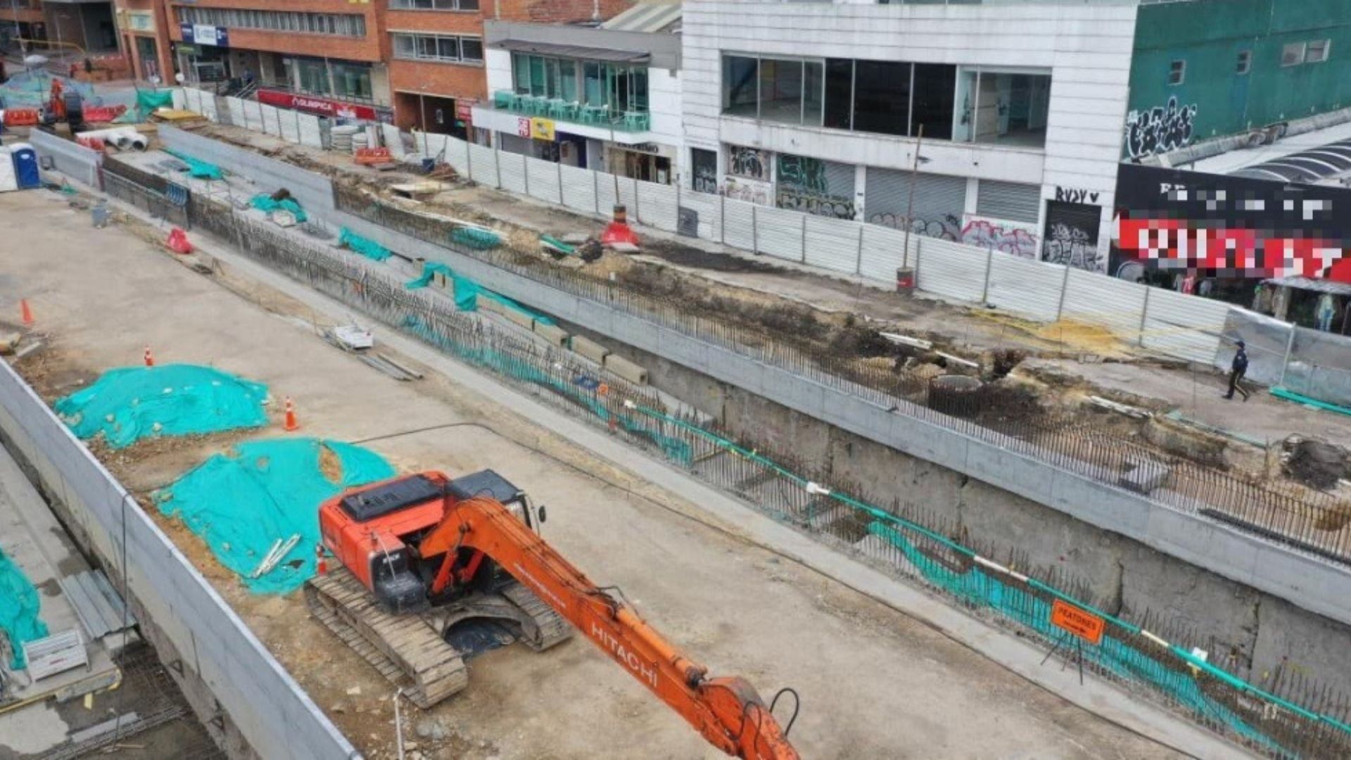 Siguen los cierres en la Caracas: se cerrará el paso vehicular entre la calle 26 y la calle 32