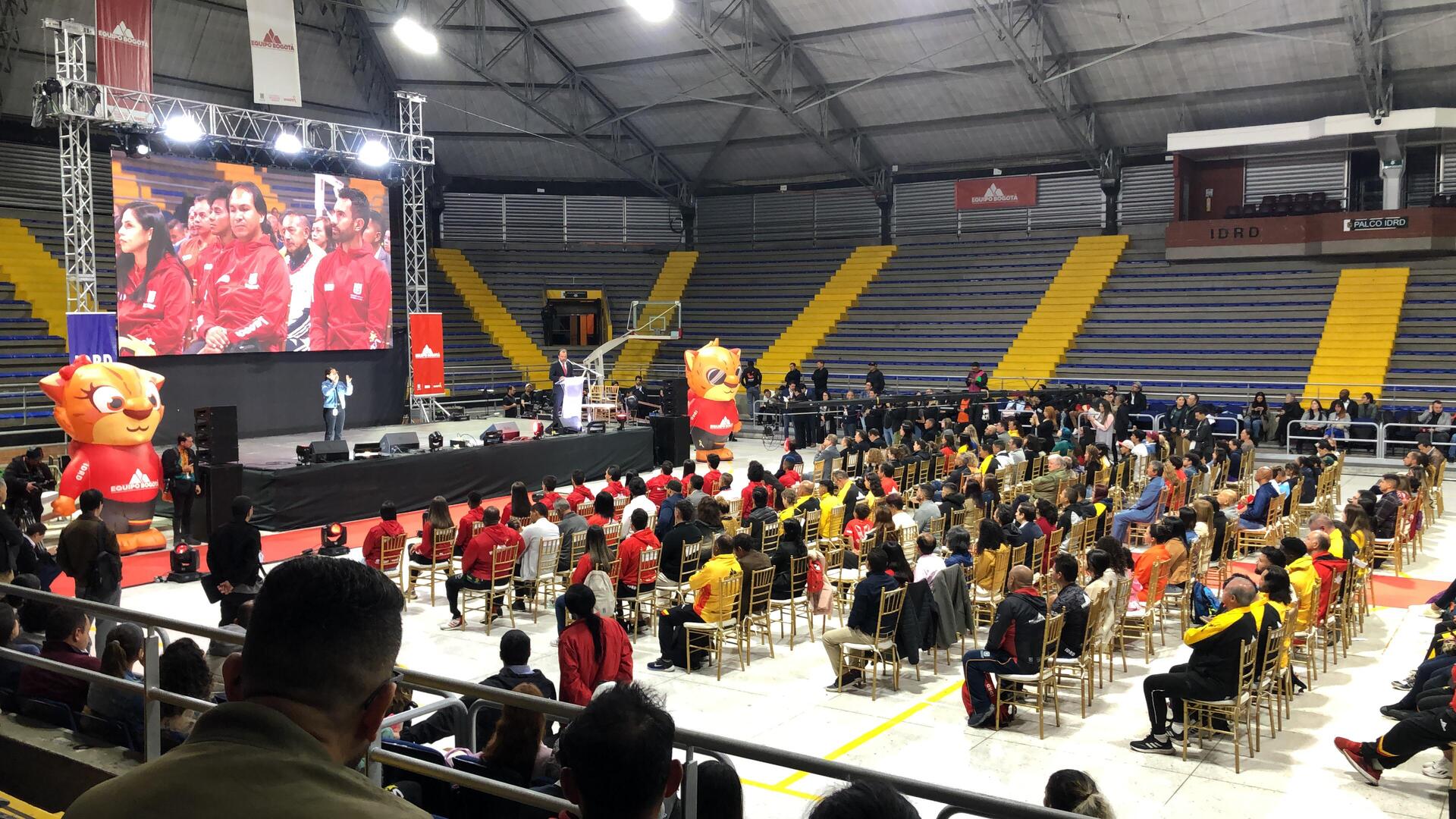 Así fue la despedida de los y las deportistas del Equipo Bogotá que irán a París 2024