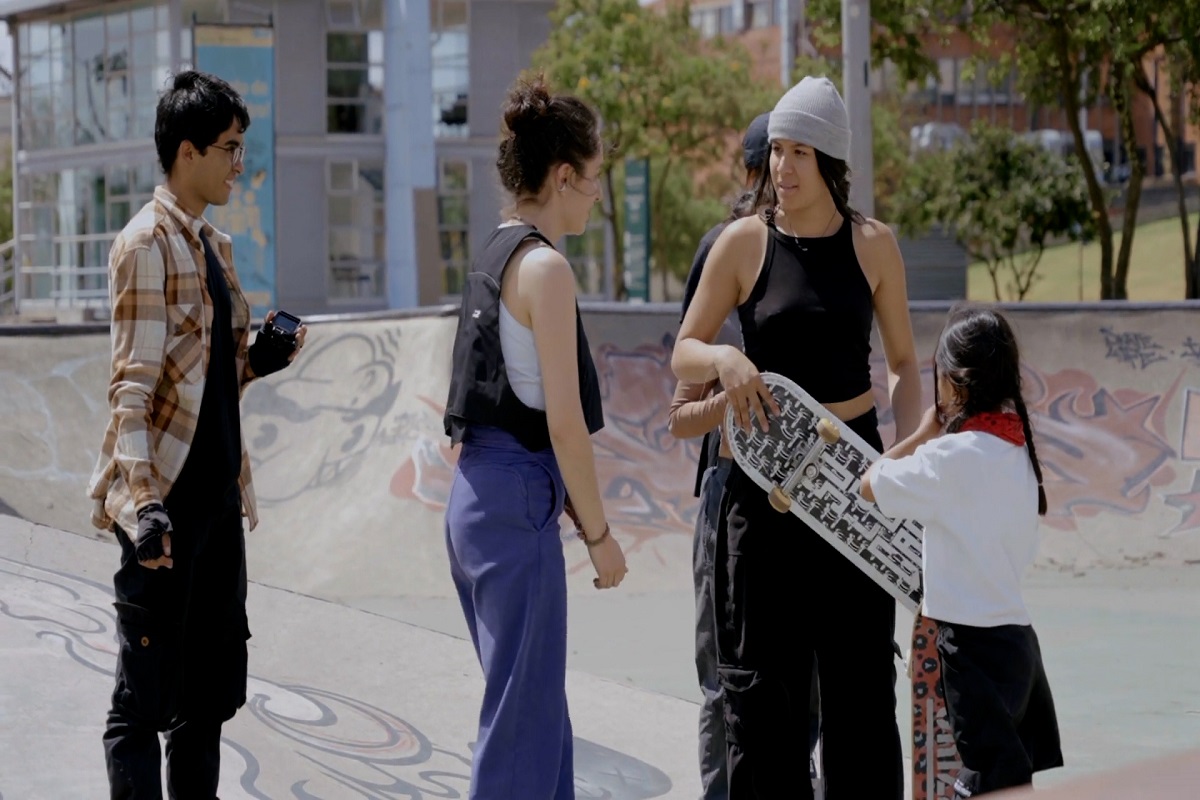 Un parque en Bogotá para practicar skateboarding