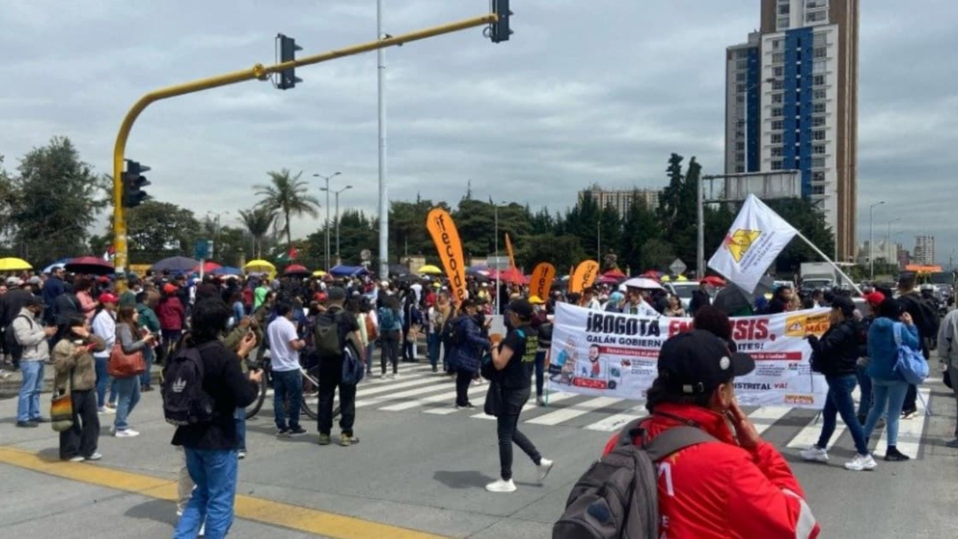 Así transcurren las movilizaciones en Bogotá este 28 de mayo: puntos de concentración y movilidad