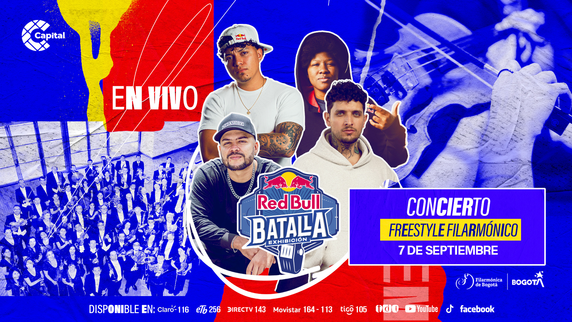 ¡Canal Capital transmitirá el concierto Freestyle Filarmónico!