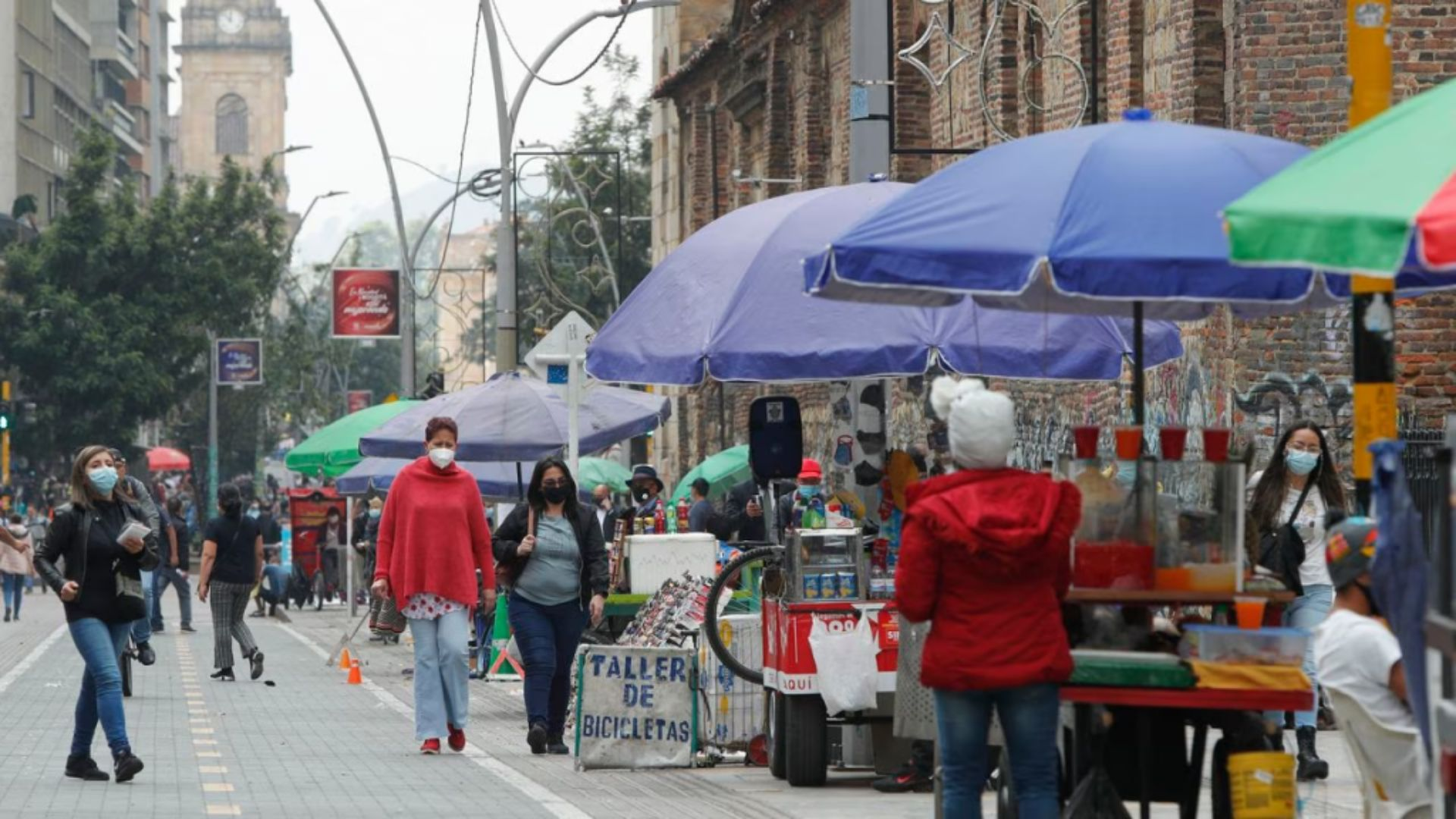 Espacio público en Bogotá