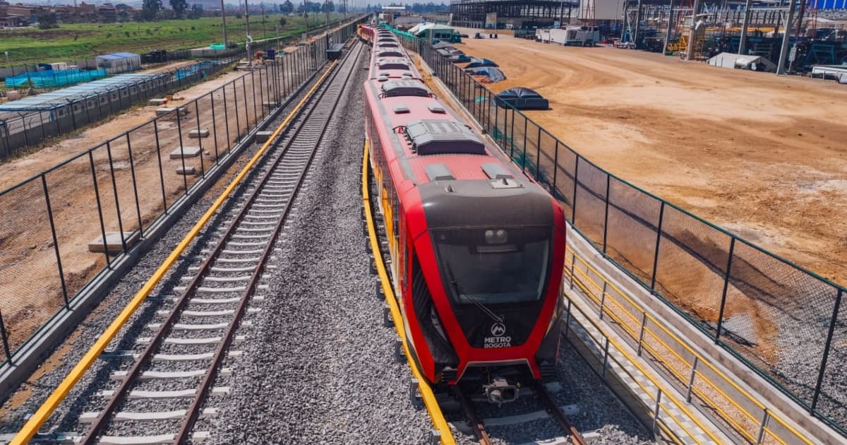 El corazón del Metro de Bogotá ya late: trenes, pruebas y cuenta regresiva a 2028