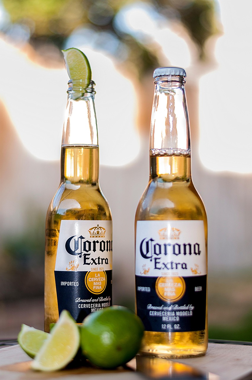 beer, bottles, corona, lime, corona beer, beer bottles, drink, beverages, alcoholic drinks, alcoholic beverages, refreshment, alcohol, nikon