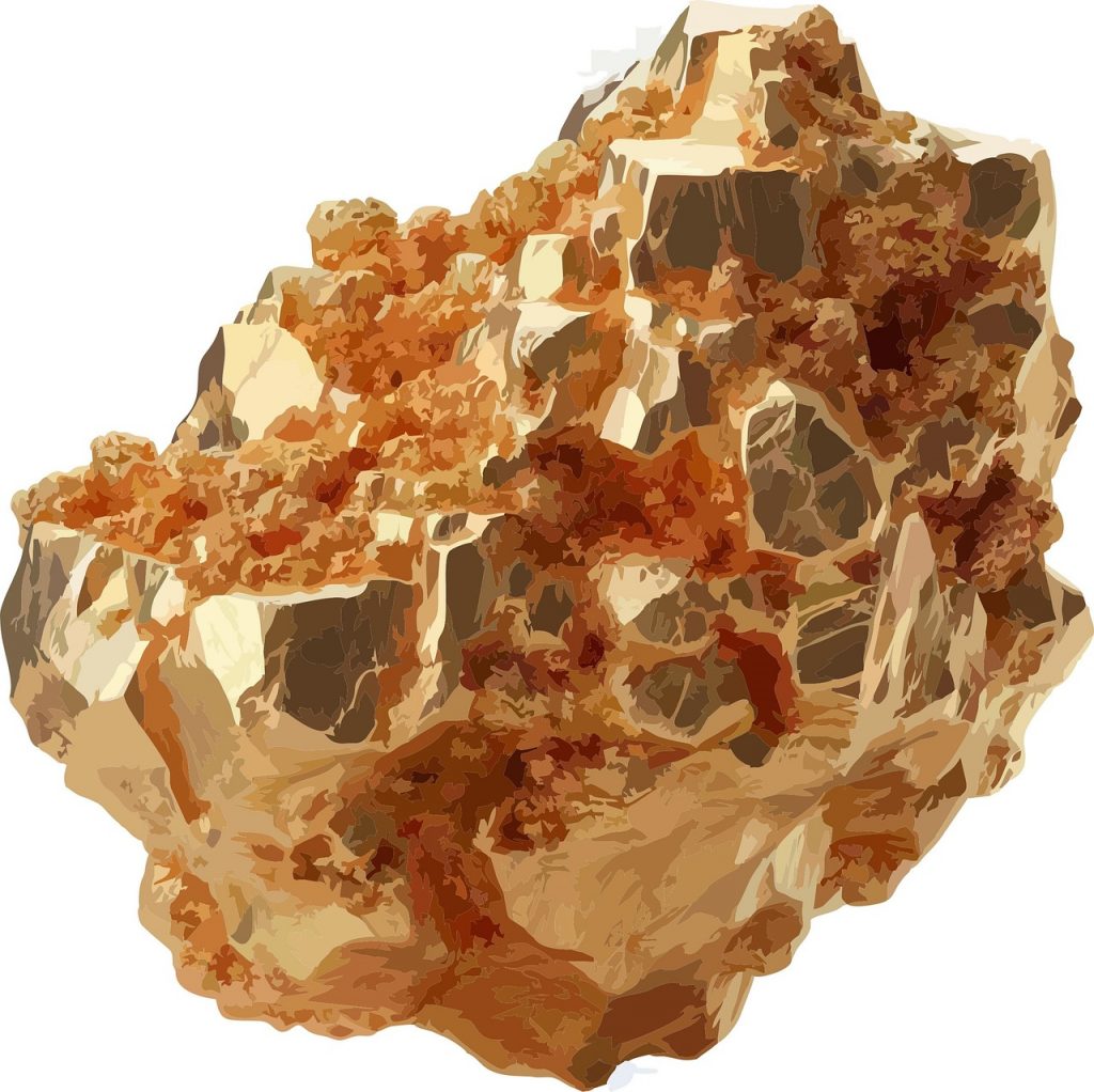 rock, porous, perforated, coral, geology, geo, earth, planet, nature, gold, ore, mineral, mining, stone, ai generated
