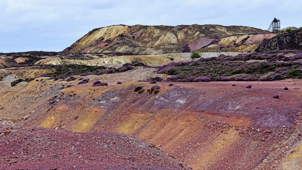 parys mountain, wales, hill, anglesey, copper mine, mine, landscape, anglesey, copper mine, copper mine, copper mine, copper mine, copper mine, mine