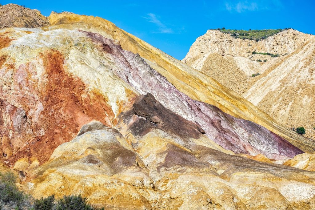 mountains, mines, landscape, minerals, earth, darling, nature, industry, colors