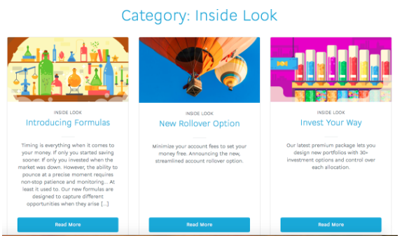 A look at WiseBanyan's educational tools available on their website. Source: WiseBanyan.com