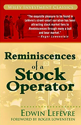 Reminiscences of a Stock Operator book