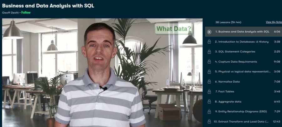 Business and Data Analysis with SQL
