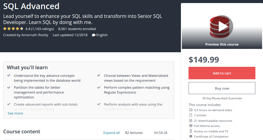 SQL Advanced